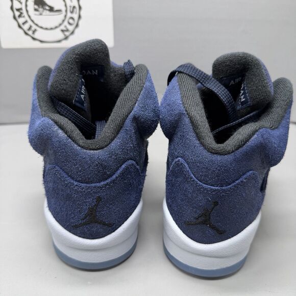 Air Jordan 5 Retro Midnight Navy Sneaker FN5452-400 Youth Sz 6Y Women 7.5 Bgrade main image 5